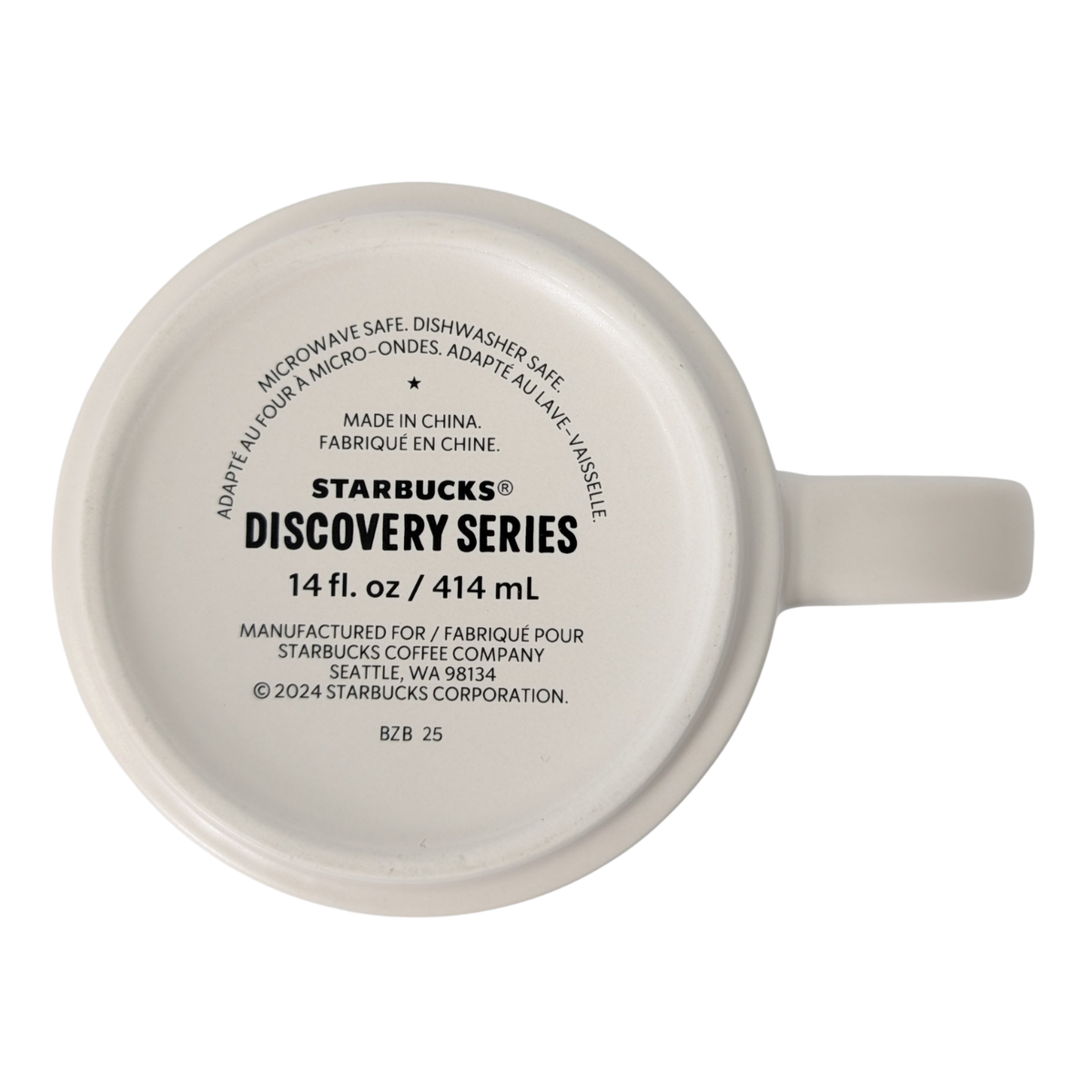 Starbucks Discovery Series West Virginia Ceramic Mug, 14 Oz