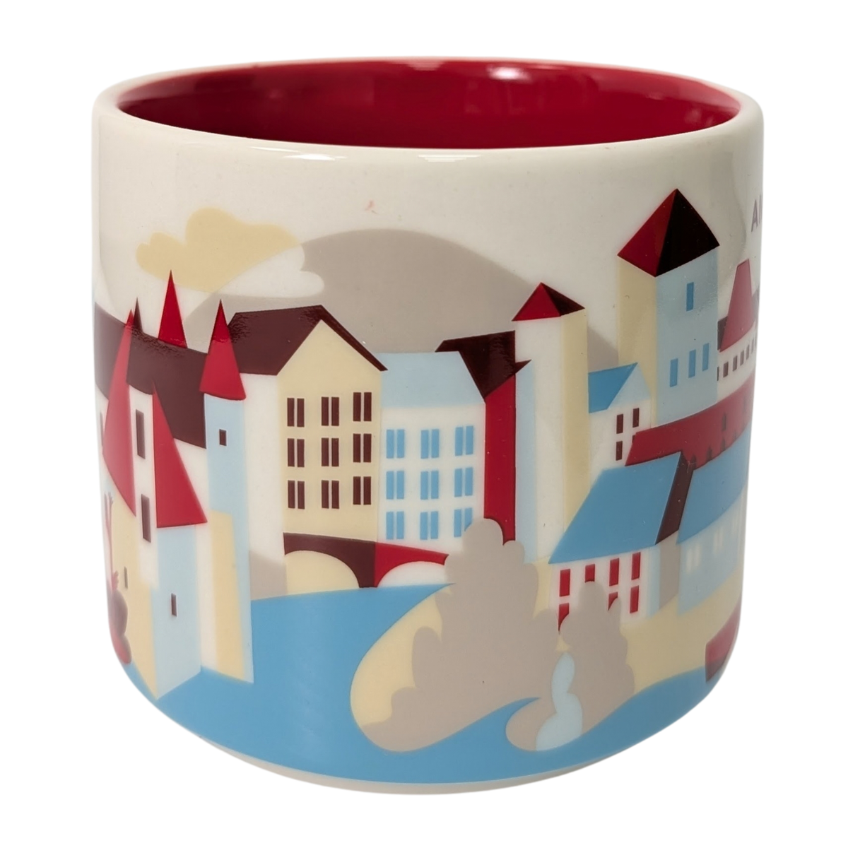 Starbucks You Are Here Series Annecy Ceramic Mug, 14 Oz