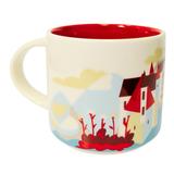 Starbucks You Are Here Series Annecy Ceramic Mug, 14 Oz