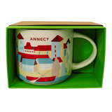 Starbucks You Are Here Series Annecy Ceramic Mug, 14 Oz