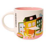 Starbucks You Are Here Series Belfort Ceramic Mug, 14 Oz