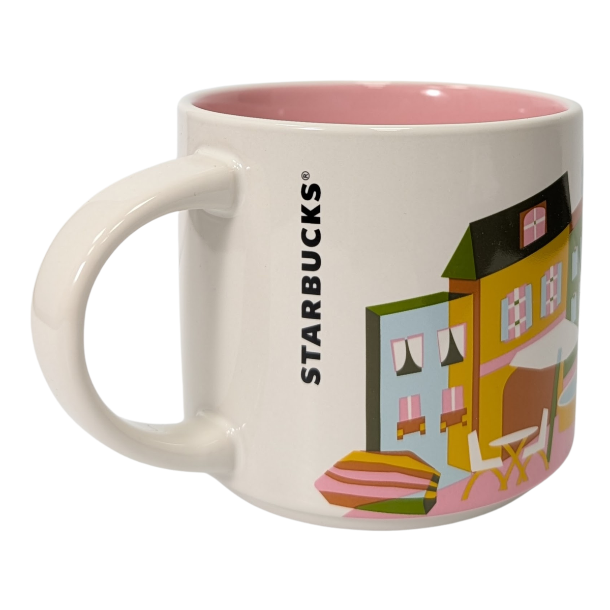 Starbucks You Are Here Series Belfort Ceramic Mug, 14 Oz