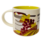 Starbucks You Are Here Series Dijon Ceramic Mug, 14 Oz