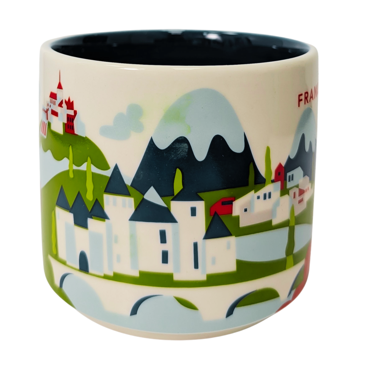 Starbucks You Are Here Series France Ceramic Mug, 14 Oz