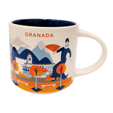Starbucks You Are Here Series Granada Ceramic Mug, 14 Oz