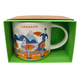 Starbucks You Are Here Series Granada Ceramic Mug, 14 Oz