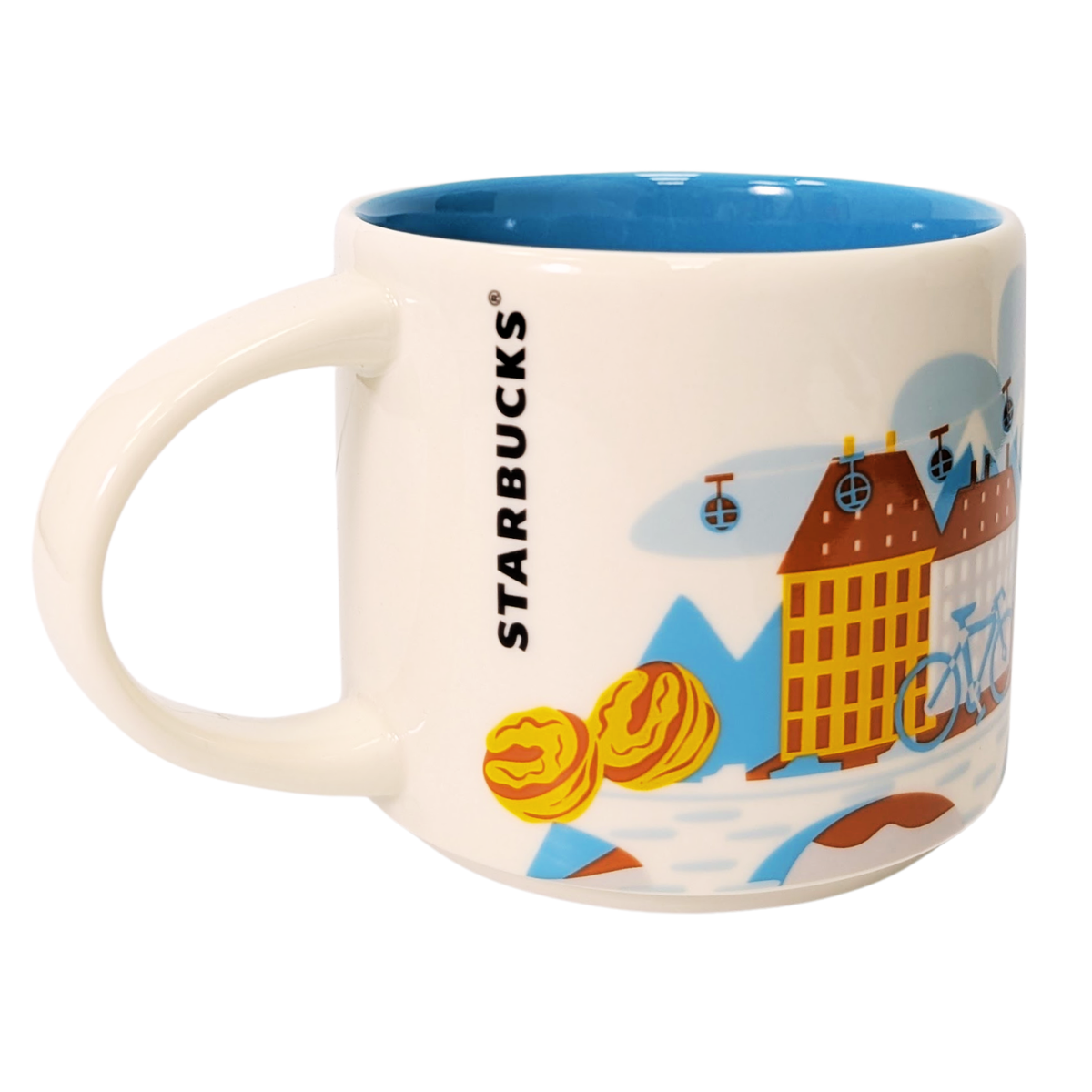 Starbucks You Are Here Series Grenoble Ceramic Mug, 14 Oz