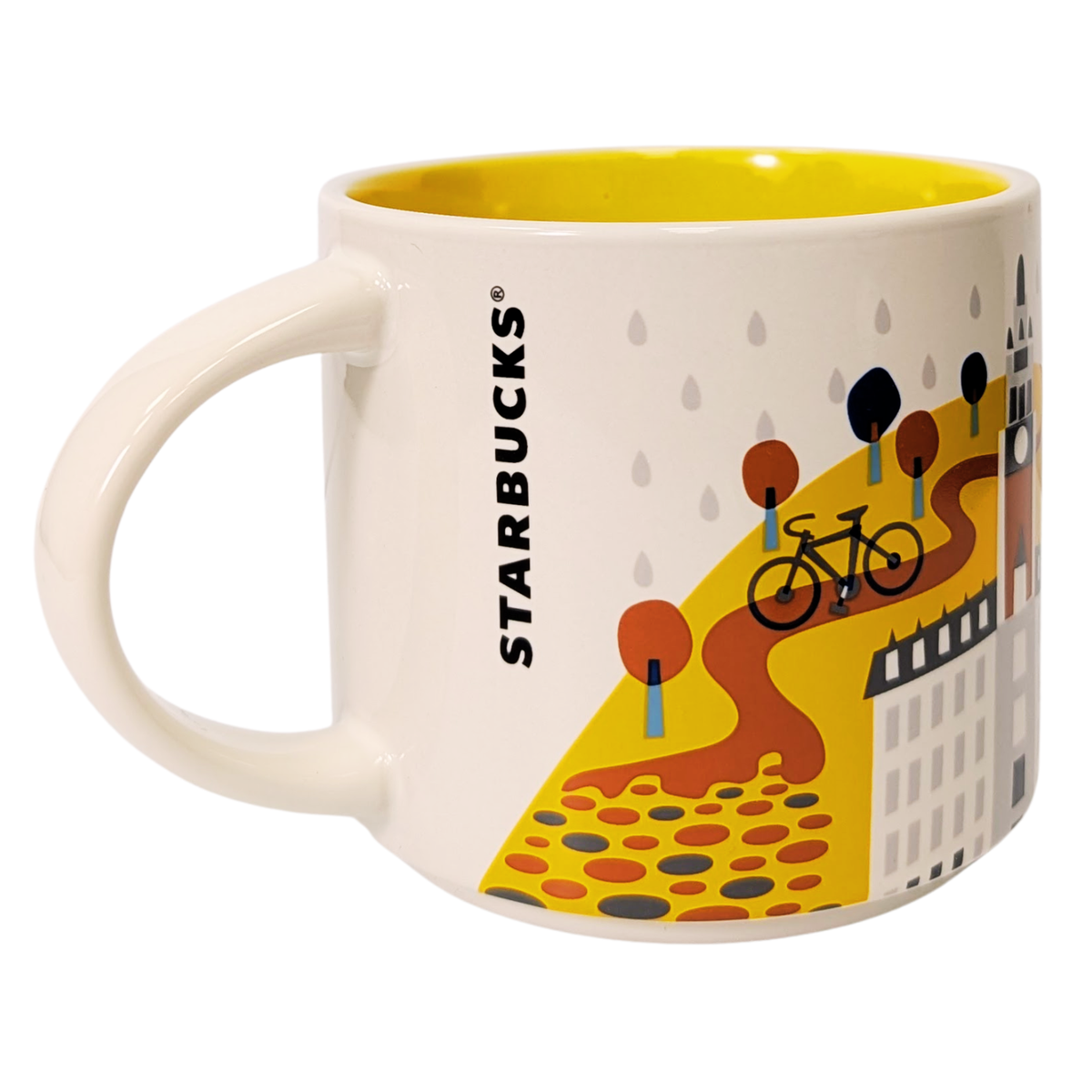 Starbucks You Are Here Series Lille Ceramic Mug, 14 Oz