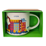 Starbucks You Are Here Series Lyon Ceramic Mug, 14 Oz