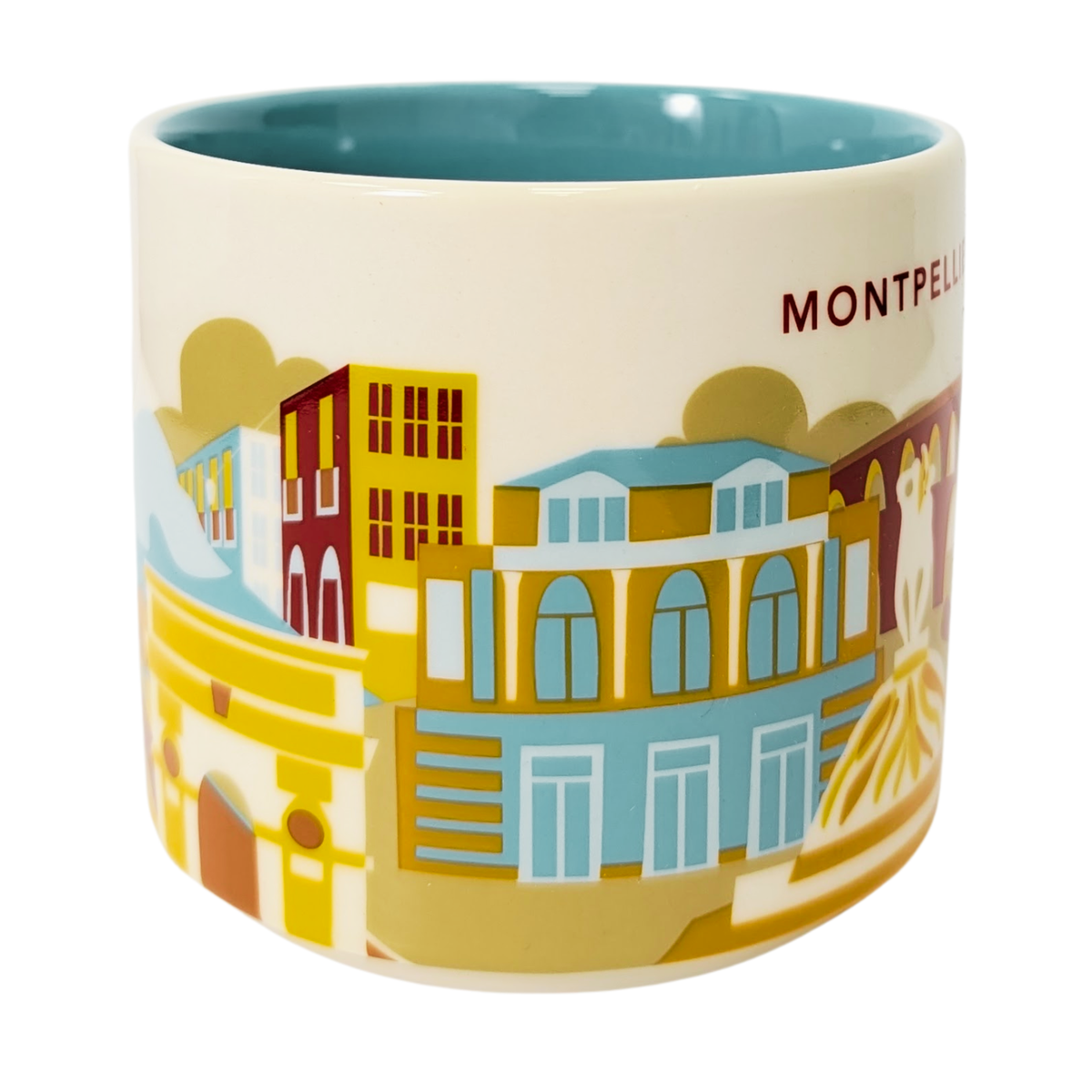 Starbucks You Are Here Series Montpellier Ceramic Mug, 14 Oz