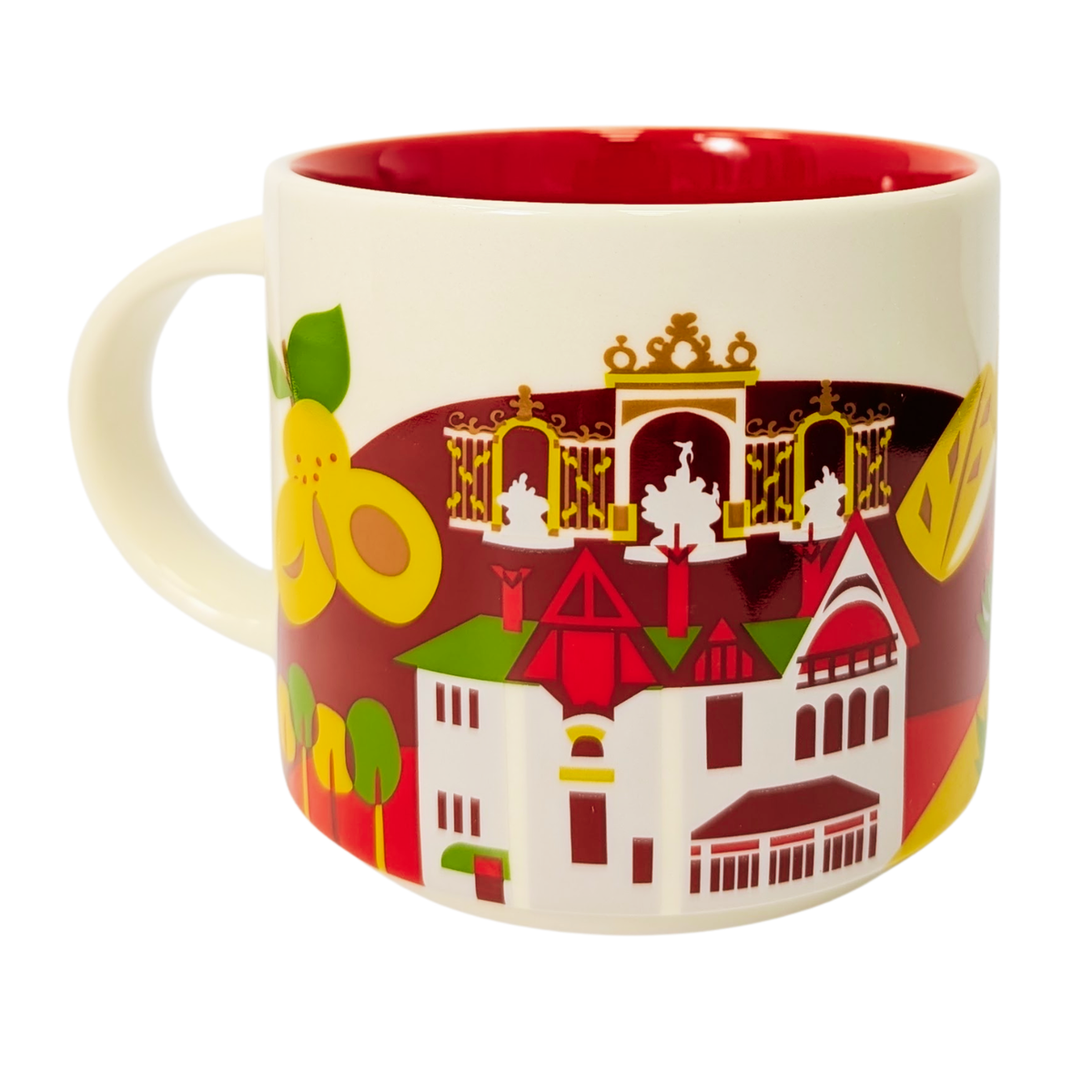 Starbucks You Are Here Series Nancy Ceramic Mug, 14 Oz