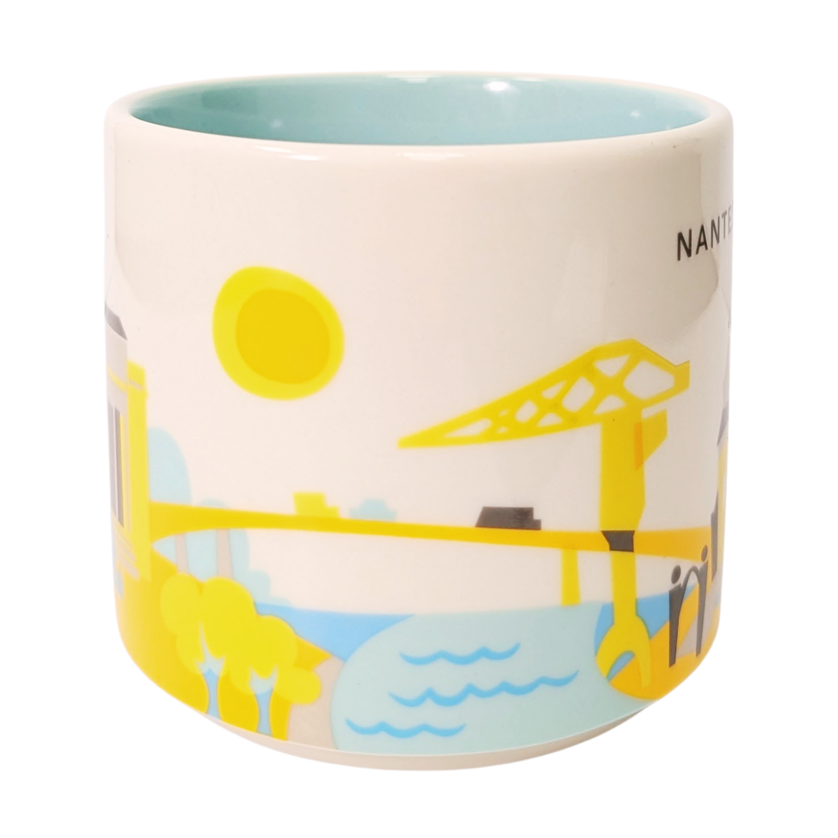 Starbucks You Are Here Series Nantes Ceramic Mug, 14 Oz