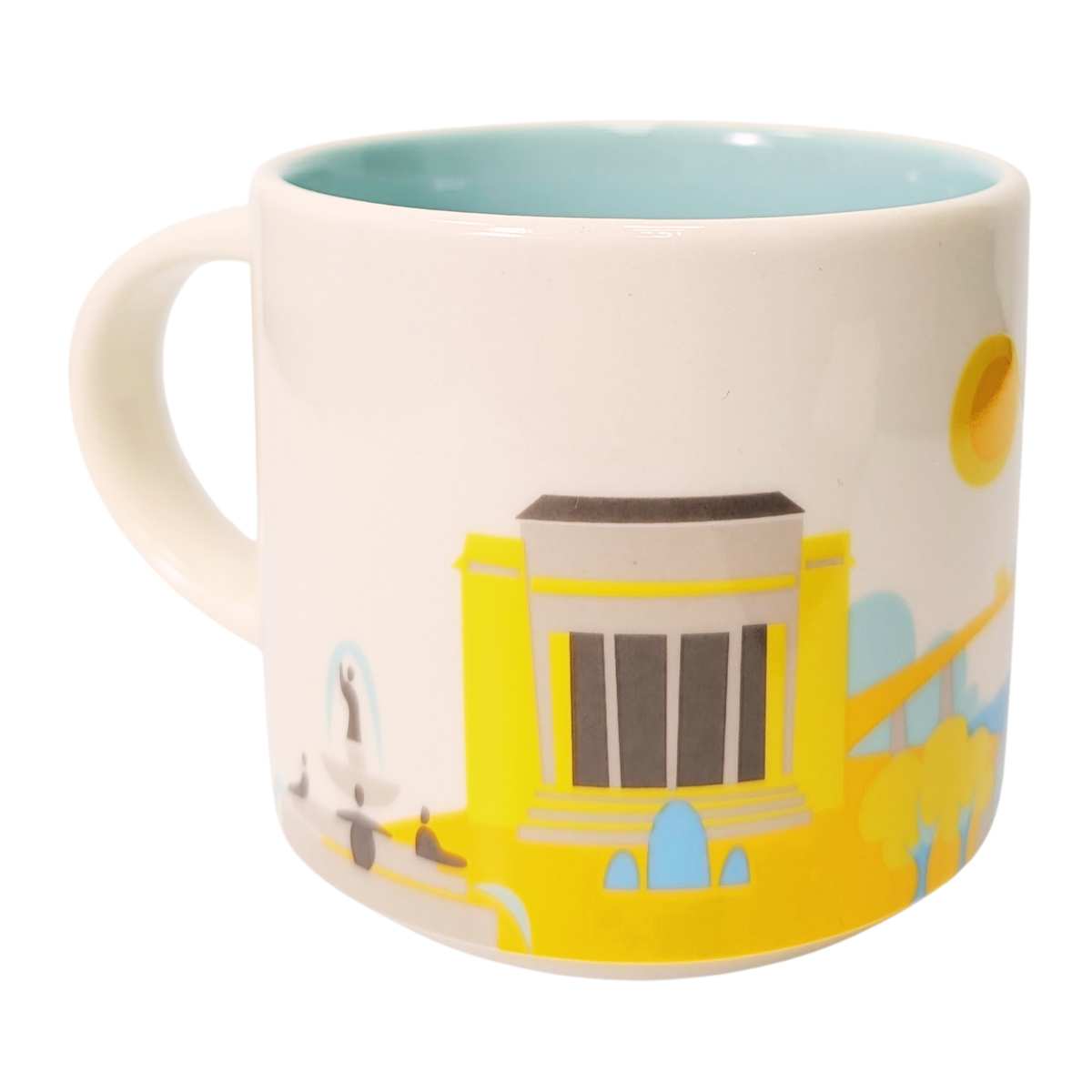 Starbucks You Are Here Series Nantes Ceramic Mug, 14 Oz