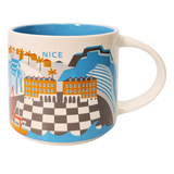 Starbucks You Are Here Series Nice Ceramic Mug, 14 Oz
