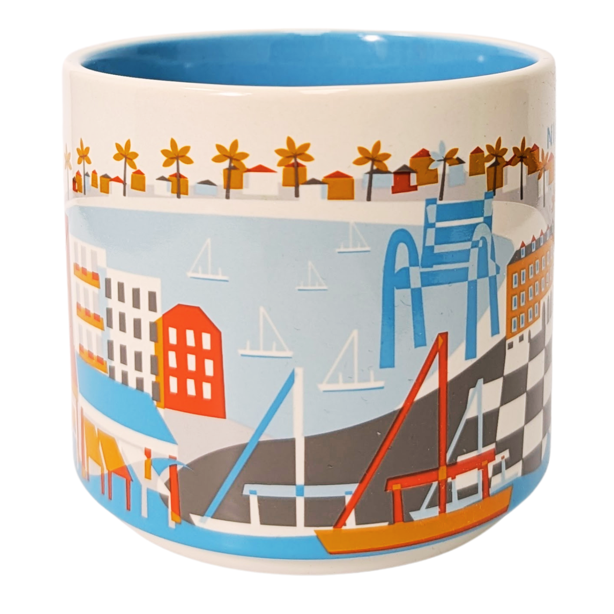 Starbucks You Are Here Series Nice Ceramic Mug, 14 Oz