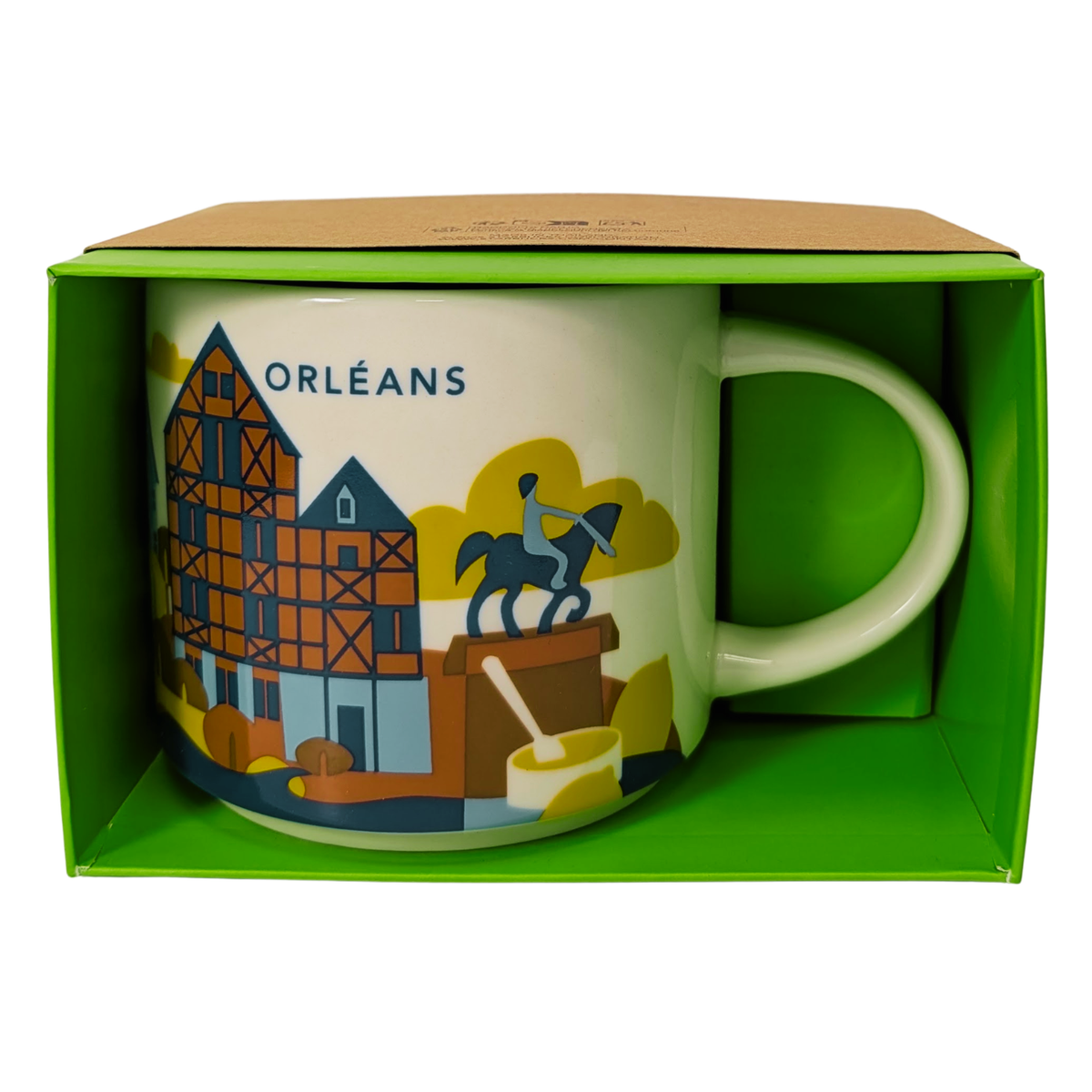 Starbucks You Are Here Series Orleans Ceramic Mug, 14 Oz