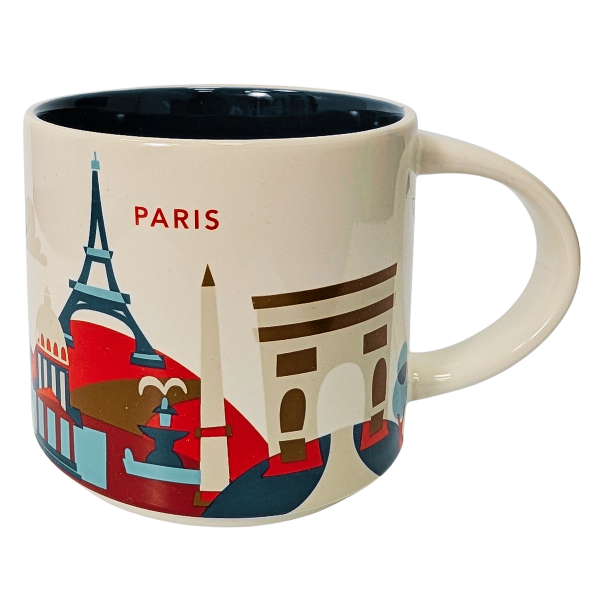 Starbucks You Are Here Series Paris Ceramic Mug, 14 Oz