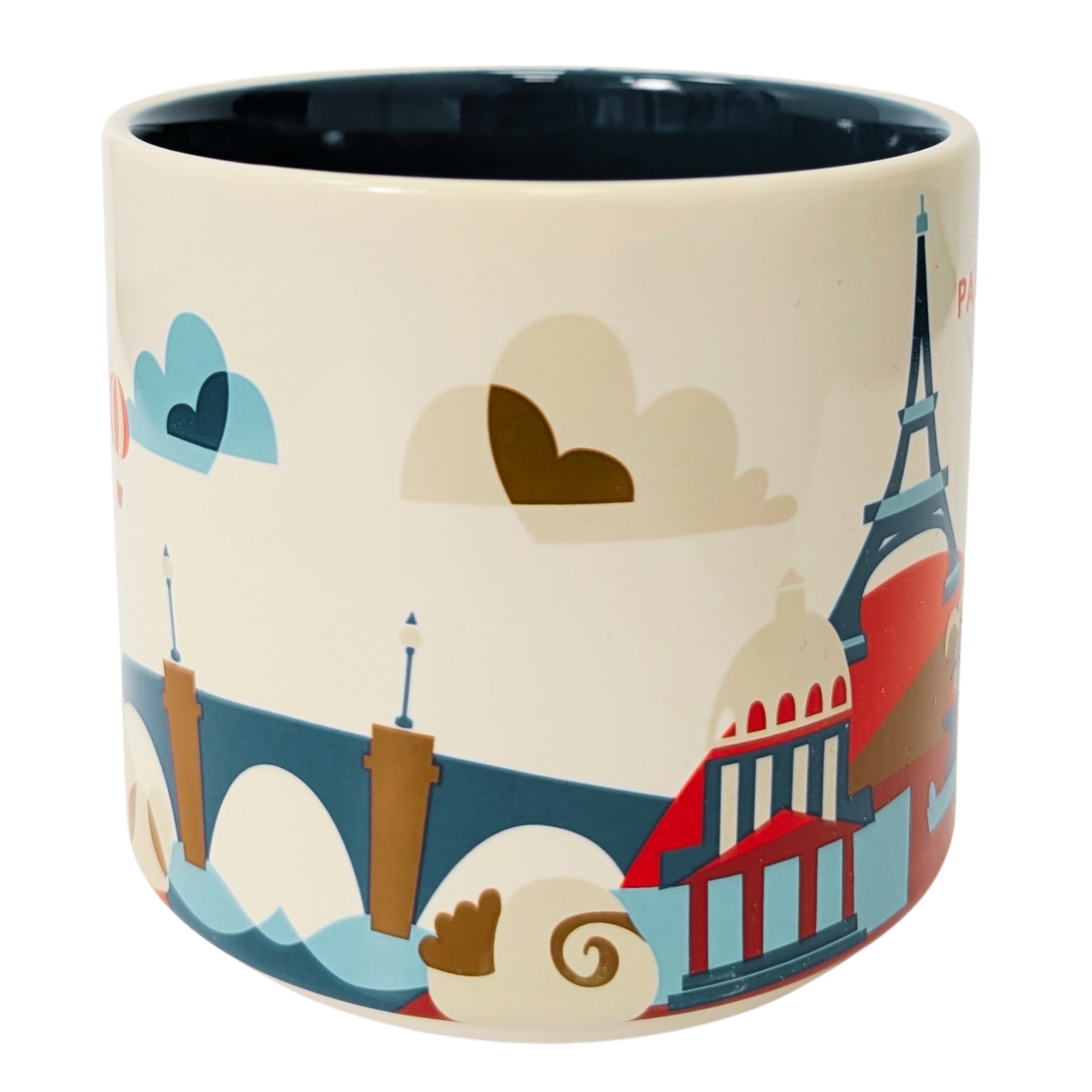 Starbucks You Are Here Series Paris Ceramic Mug, 14 Oz