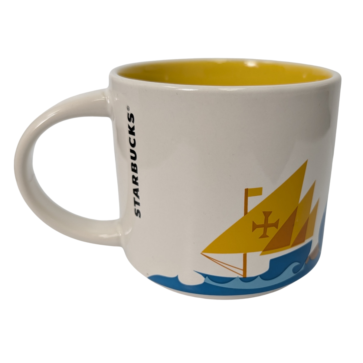 Starbucks You Are Here Series Portugal Ceramic Mug, 14 Oz