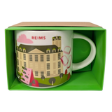 Starbucks You Are Here Series Reims Ceramic Mug, 14 Oz