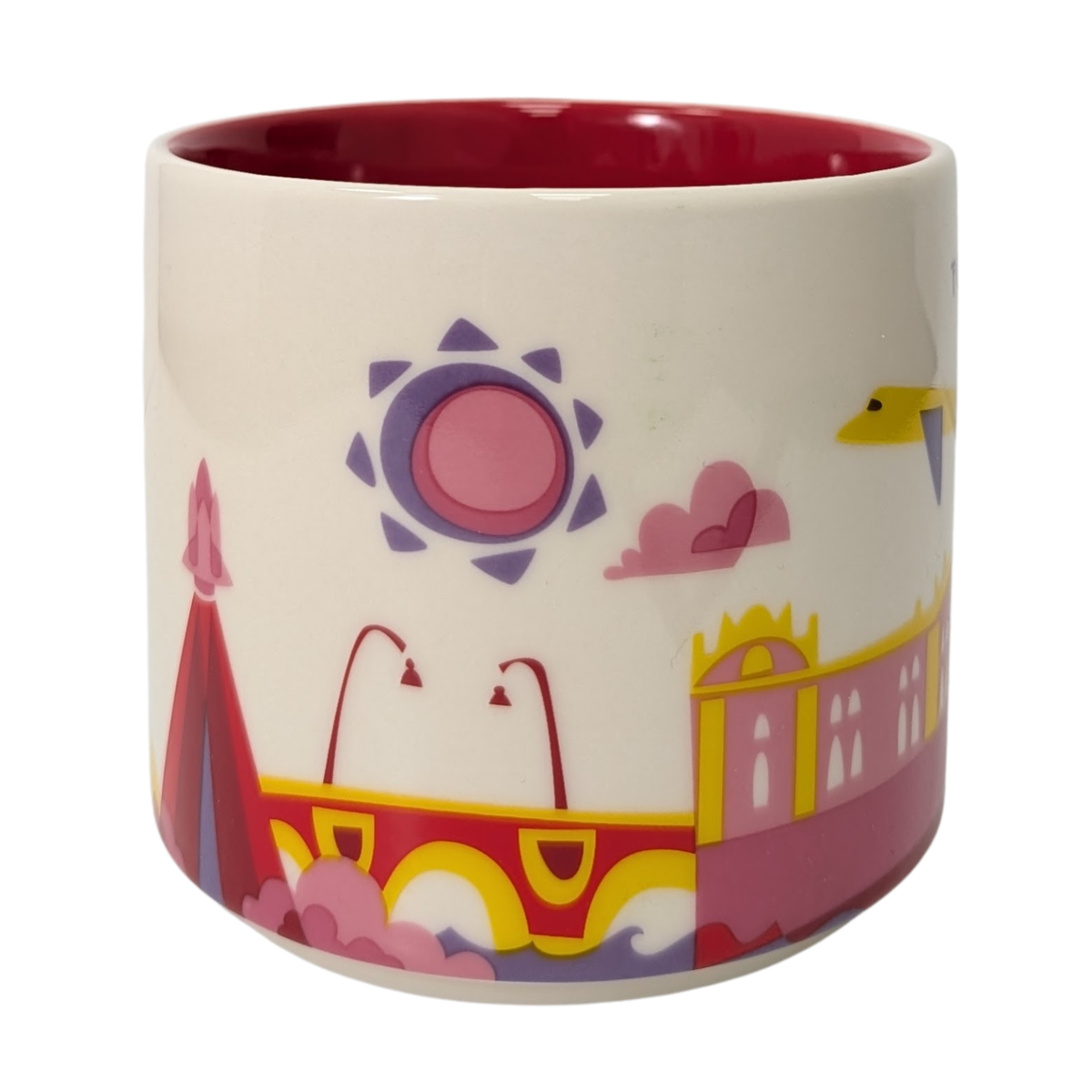 Starbucks You Are Here Series Toulouse Ceramic Mug, 14 Oz