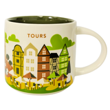Starbucks You Are Here Series Tours Ceramic Mug, 14 Oz