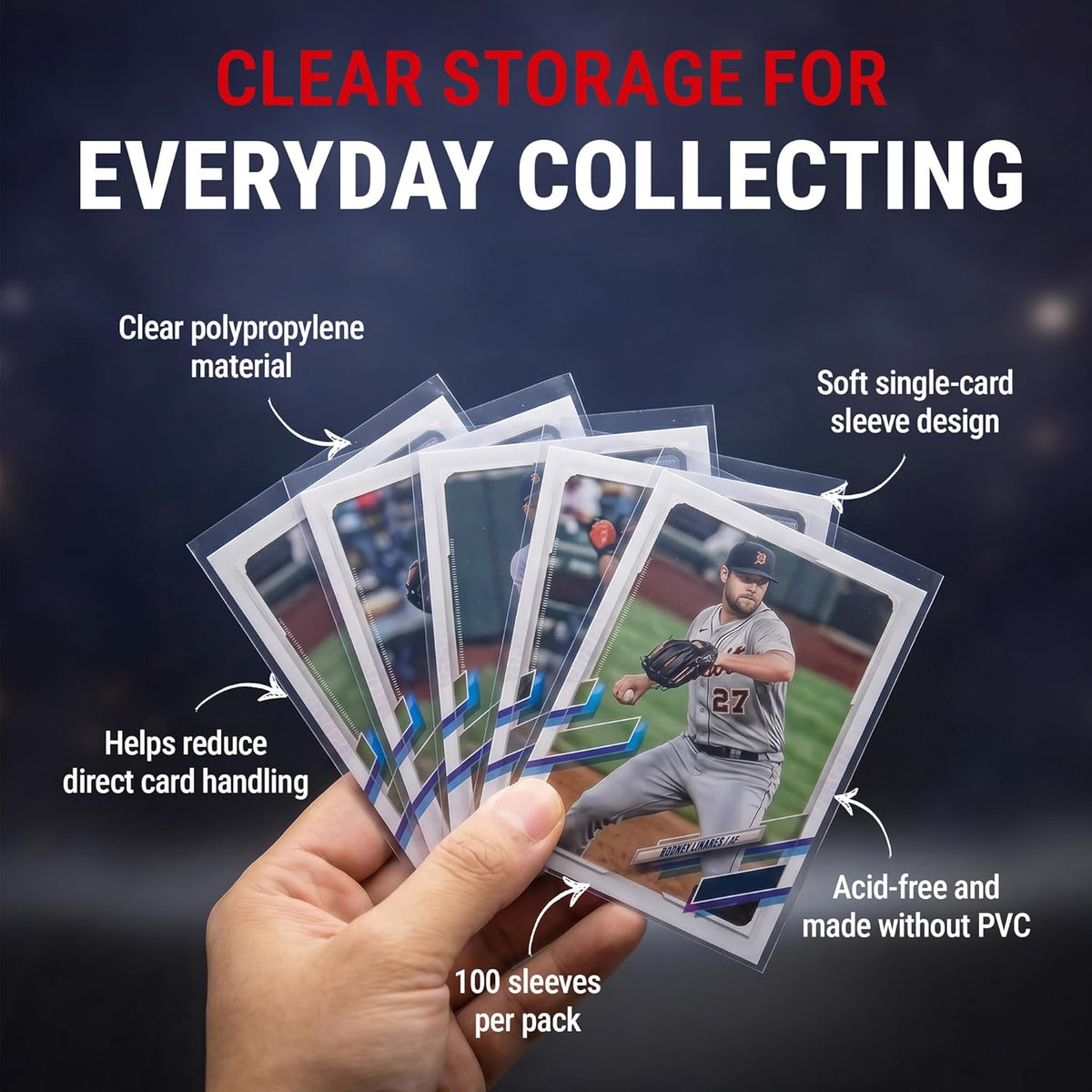 Ultra Pro Standard 2.5 x 3.5" Soft Sleeves - 100x Penny Sleeves - Case of 100 - Packaging may vary