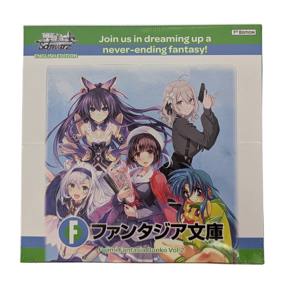 Weiss Schwarz Fujimi Fantasia Bunko Vol 2 Booster Box