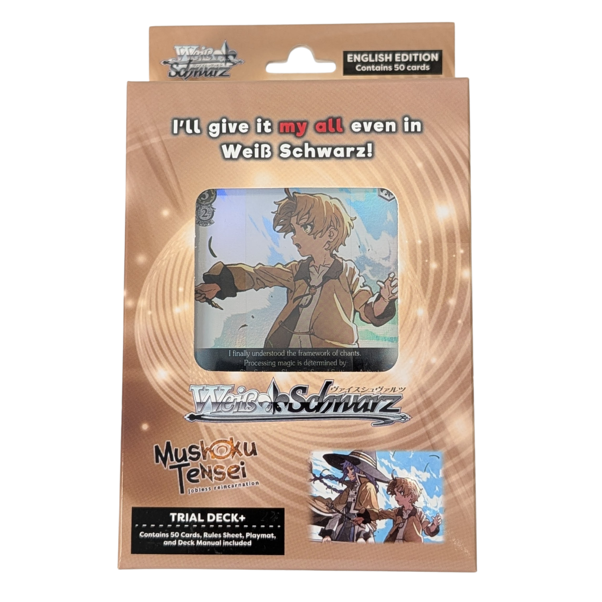 Weiss Schwarz | Mushoku Tensei | Jobless Reincarnation Trial Deck+ (Display Case of 6 Decks)