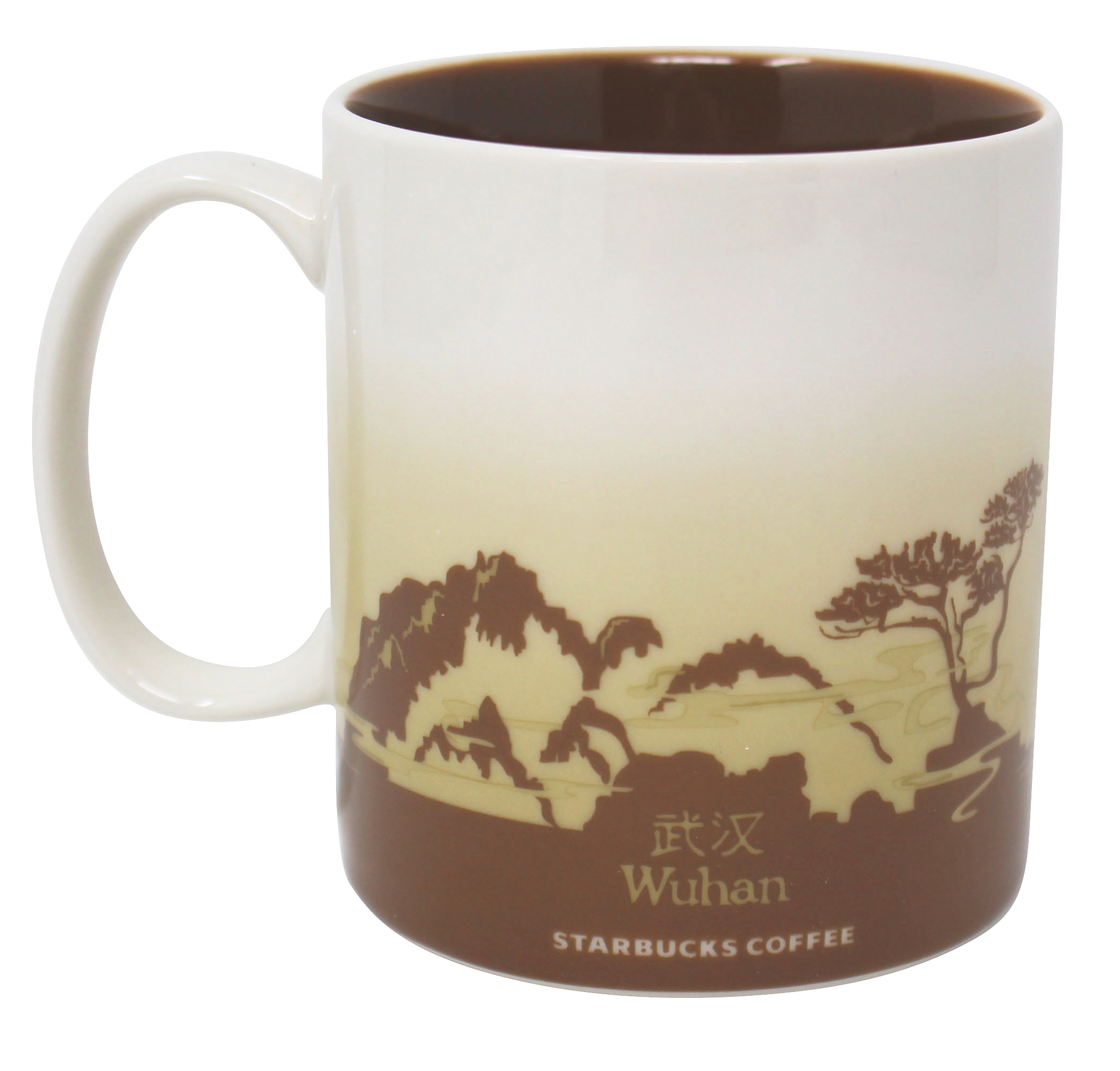 Starbucks Global Icon Series Wuhan Ceramic Mug, 16 Oz