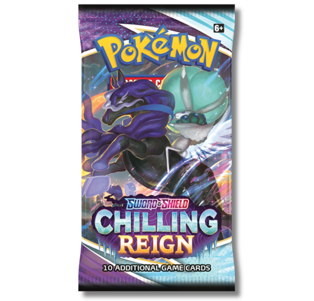 Pokemon Sword & Shield Chilling Reign | 5 Booster Packs (One of Each Artwork)