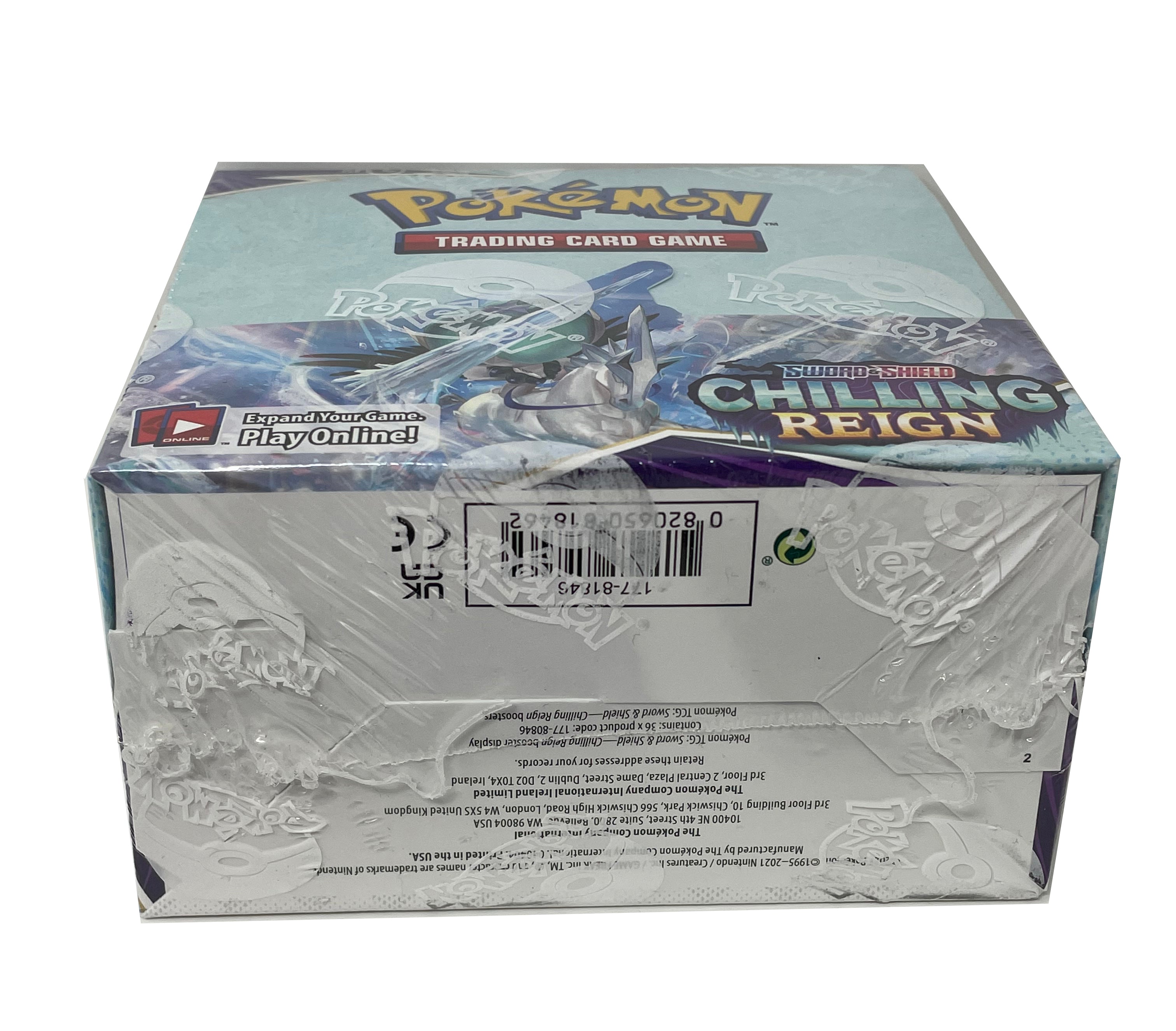 6-Pack CASE Pokemon TCG Chilling Reign Booster Box FACTORY SEALED NEW