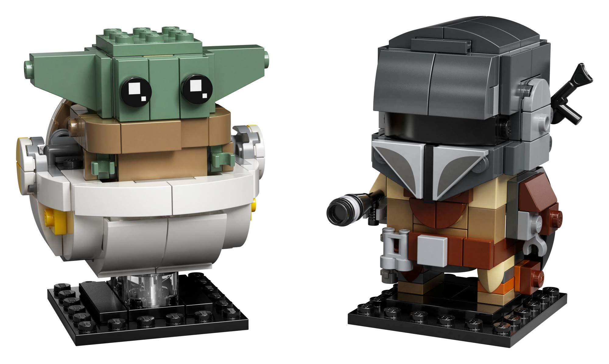 Lego brickheadz star wars the mandalorian & the child 75317 building kit sale