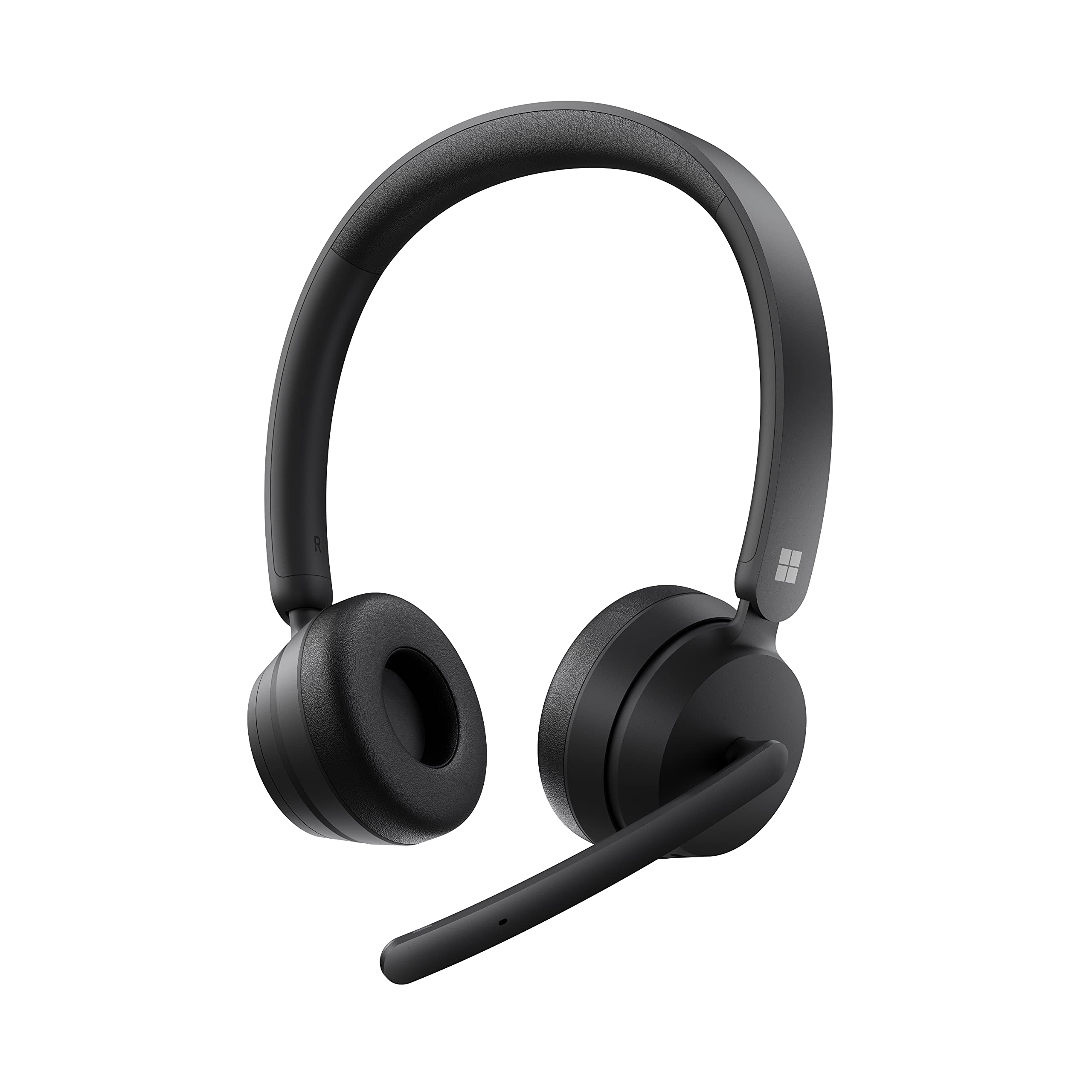 Microsoft Modern - Wireless Headset,Comfortable Stereo Headphones with Noise-Cancelling Microphone, USB-A dongle, On-Ear Controls, PC/Mac - Certified for Microsoft Teams