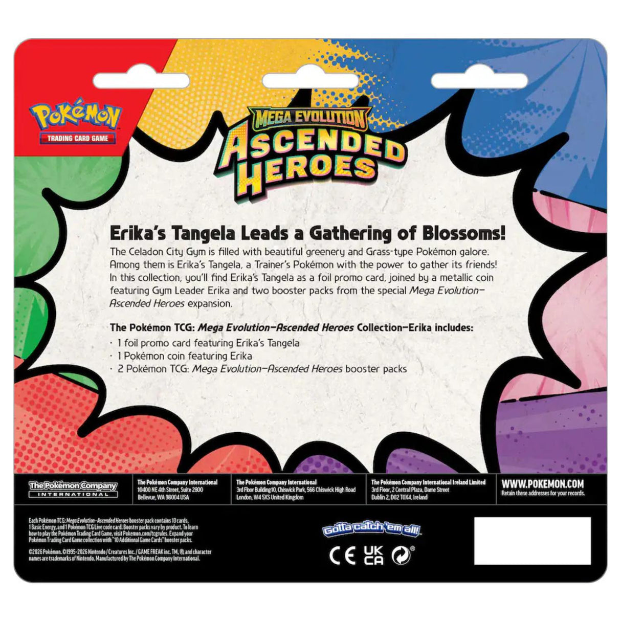 Pokemon ME2.5 Ascended Heroes 2-Pack Blister | Erika