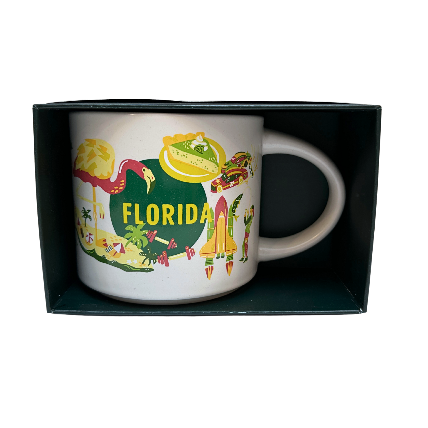 Starbucks Discovery Series Florida Ceramic Mug, 14 Oz