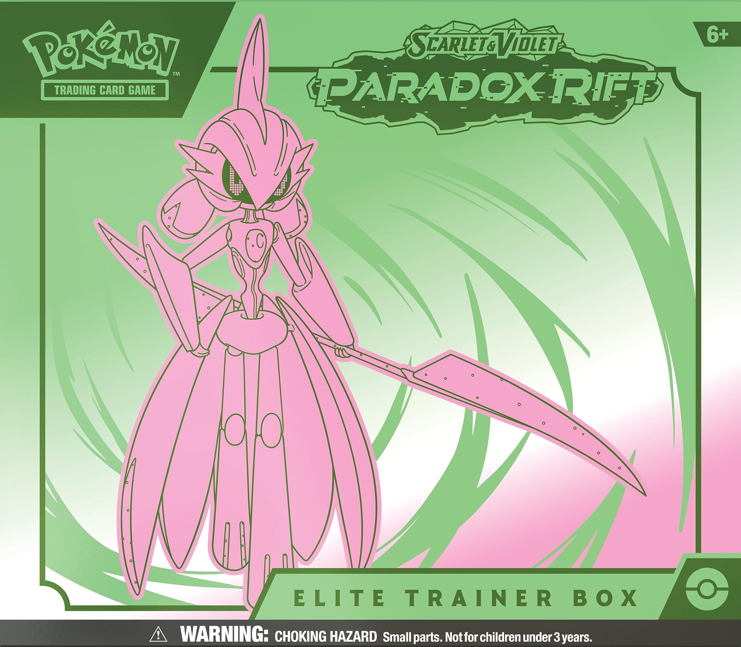 Pokemon TCG: Scarlet & Violet-Paradox Rift Elite Trainer Box (Iron Valiant)