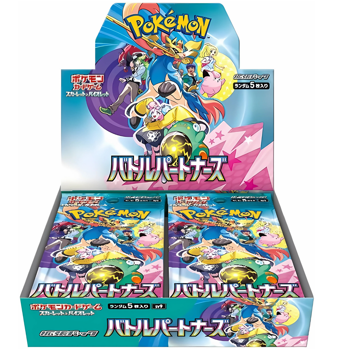 Pokemon TCG SV9 Scarlet & Violet Battle Partners Expansion Booster Box (Japanese Edition)