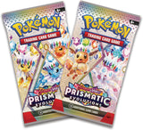 Pokemon TCG Scarlet & Violet Prismatic Evolutions Mini Tin | Flareon