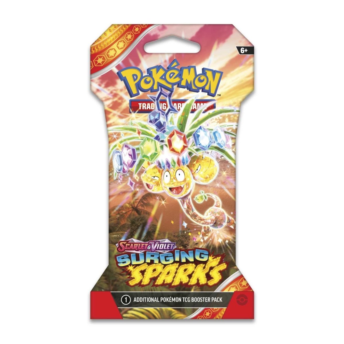 Pokemon Scarlet & Violet Surging Sparks | 8 Sleeved Boosters Packs