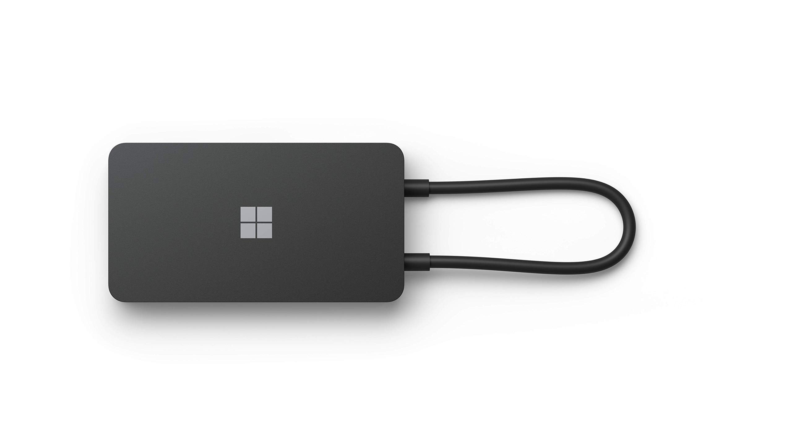 Microsoft USB-C Travel Hub - Multiport Adapter with VGA, USB, Ethernet, HDMI Ports. Compatible with USB-C Laptops/PCs