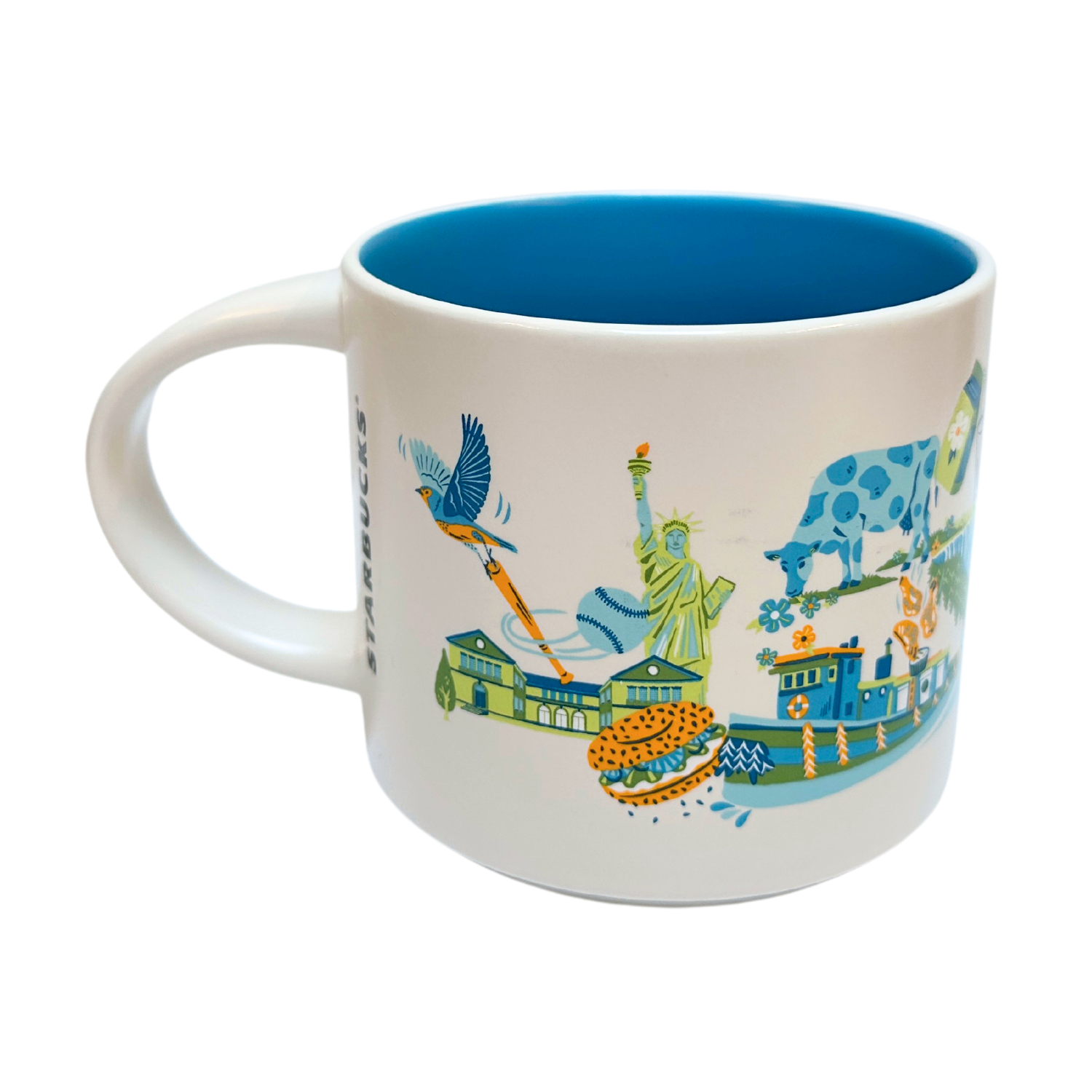 Starbucks Discovery Series New York State Ceramic Mug, 14 Oz