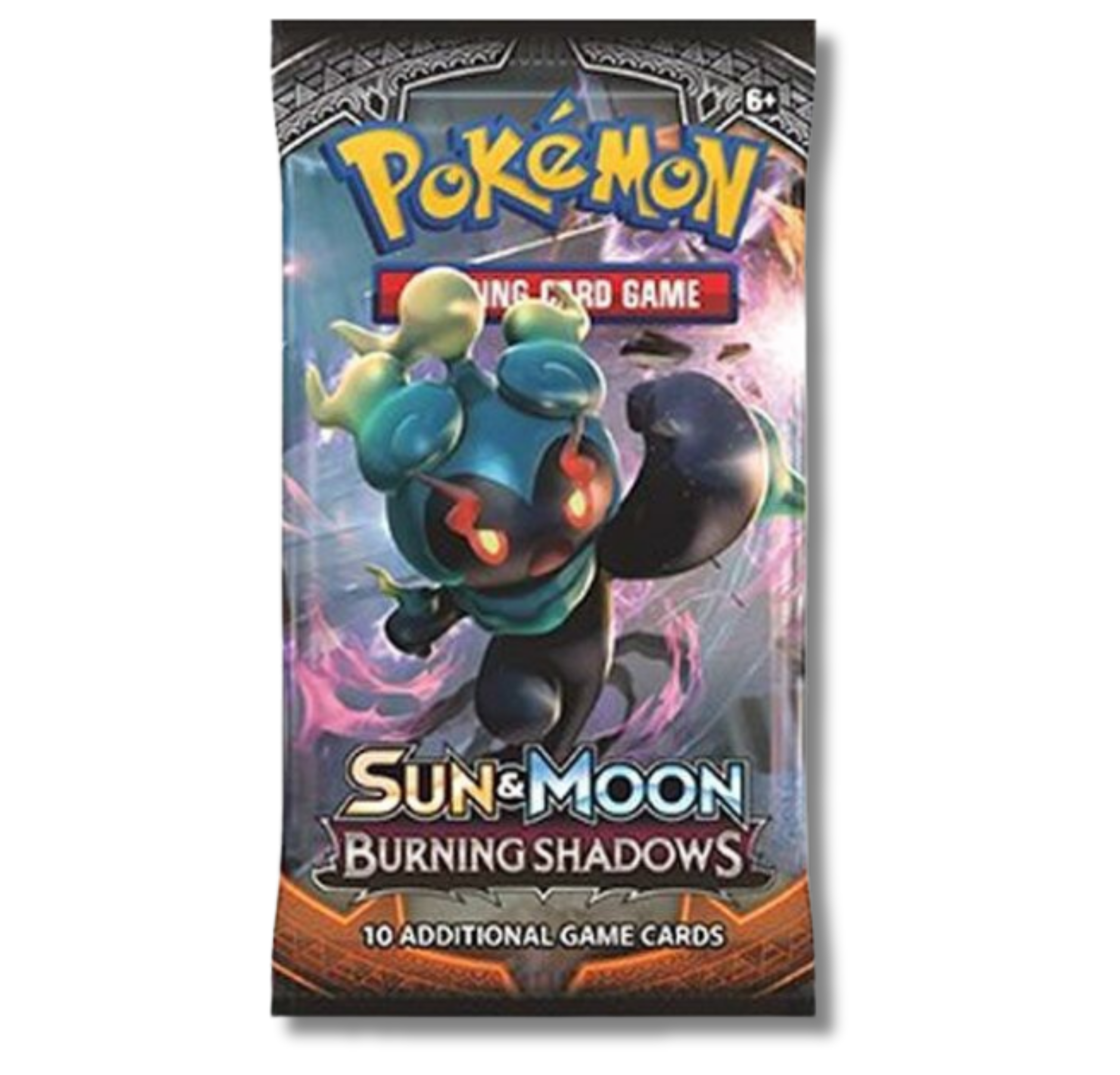 Pokemon Sun & Moon Burning Shadows | 4 Booster Packs (One of Each Artwork)