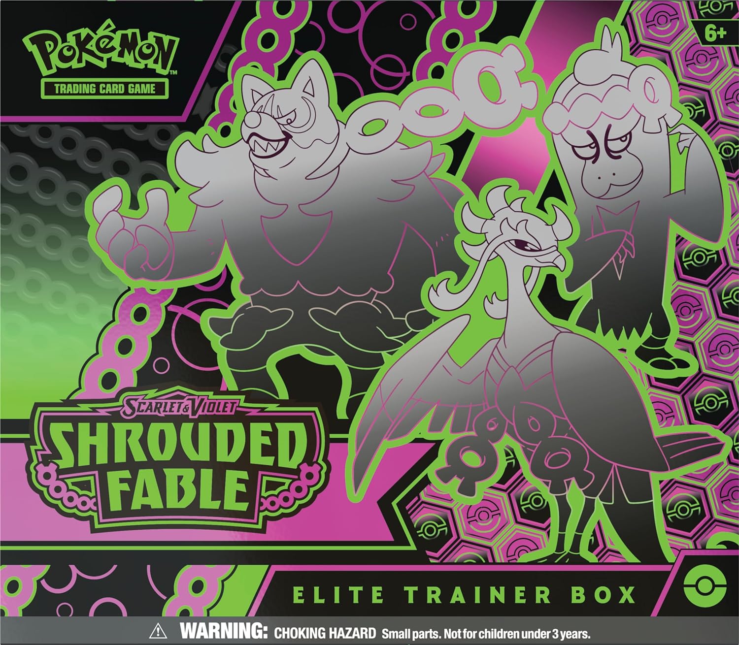 Pokemon Scarlet & Violet Shrouded Fable Elite Trainer Box (2-Pack)