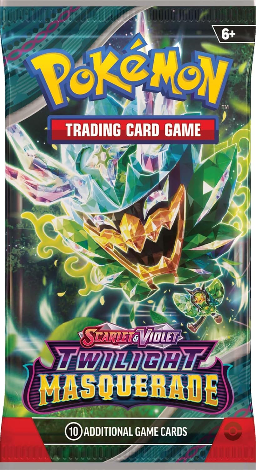 Pokemon Scarlet & Violet Twilight Masquerade Booster Pack | Ogerpon