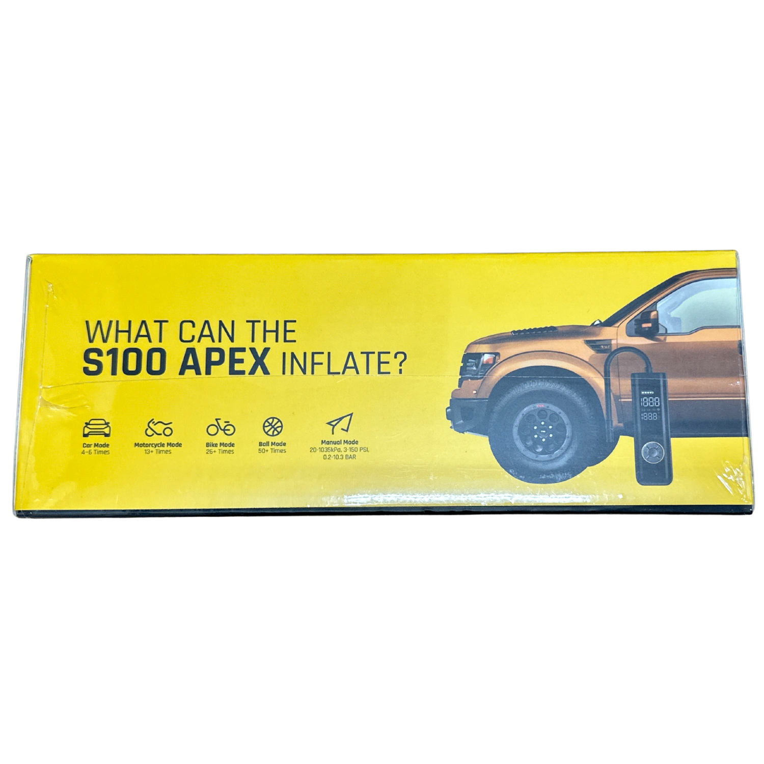 Fanttik S100 APEX Tire Inflator Portable Air Compressor & Power Bank