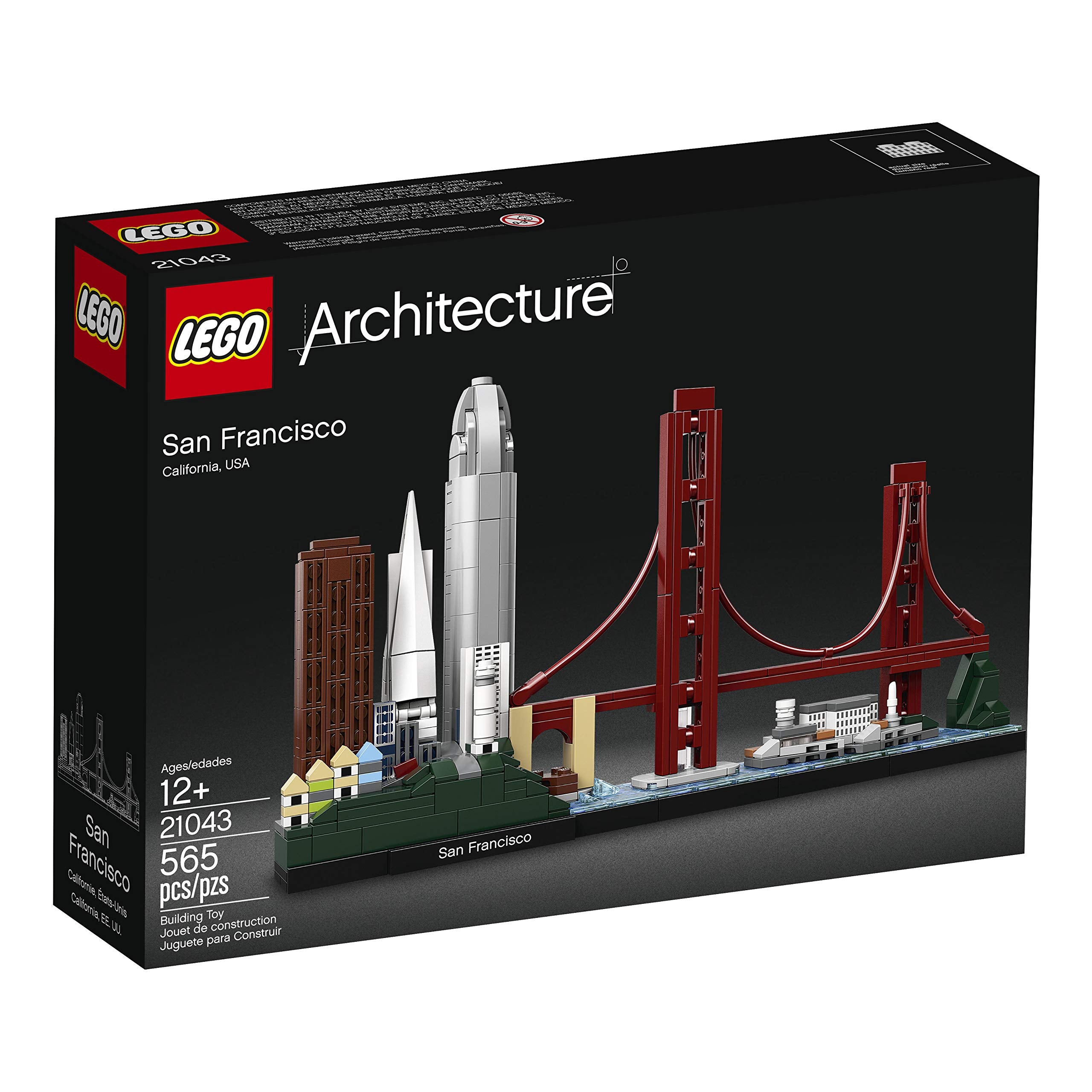 LEGO Architecture Skyline Collection 21043 San Francisco Building Kit (565 Piece)