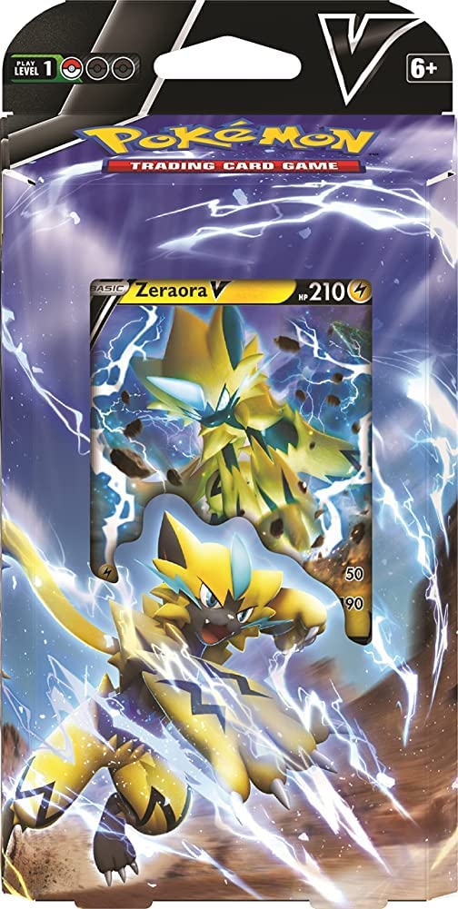 Pokémon TCG: Deoxys V or Zeraora V Battle Deck