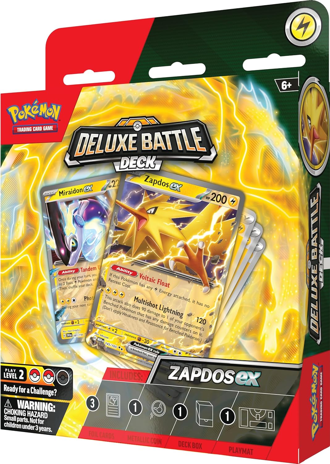 Pokemon Zapdos ex Deluxe Battle Deck