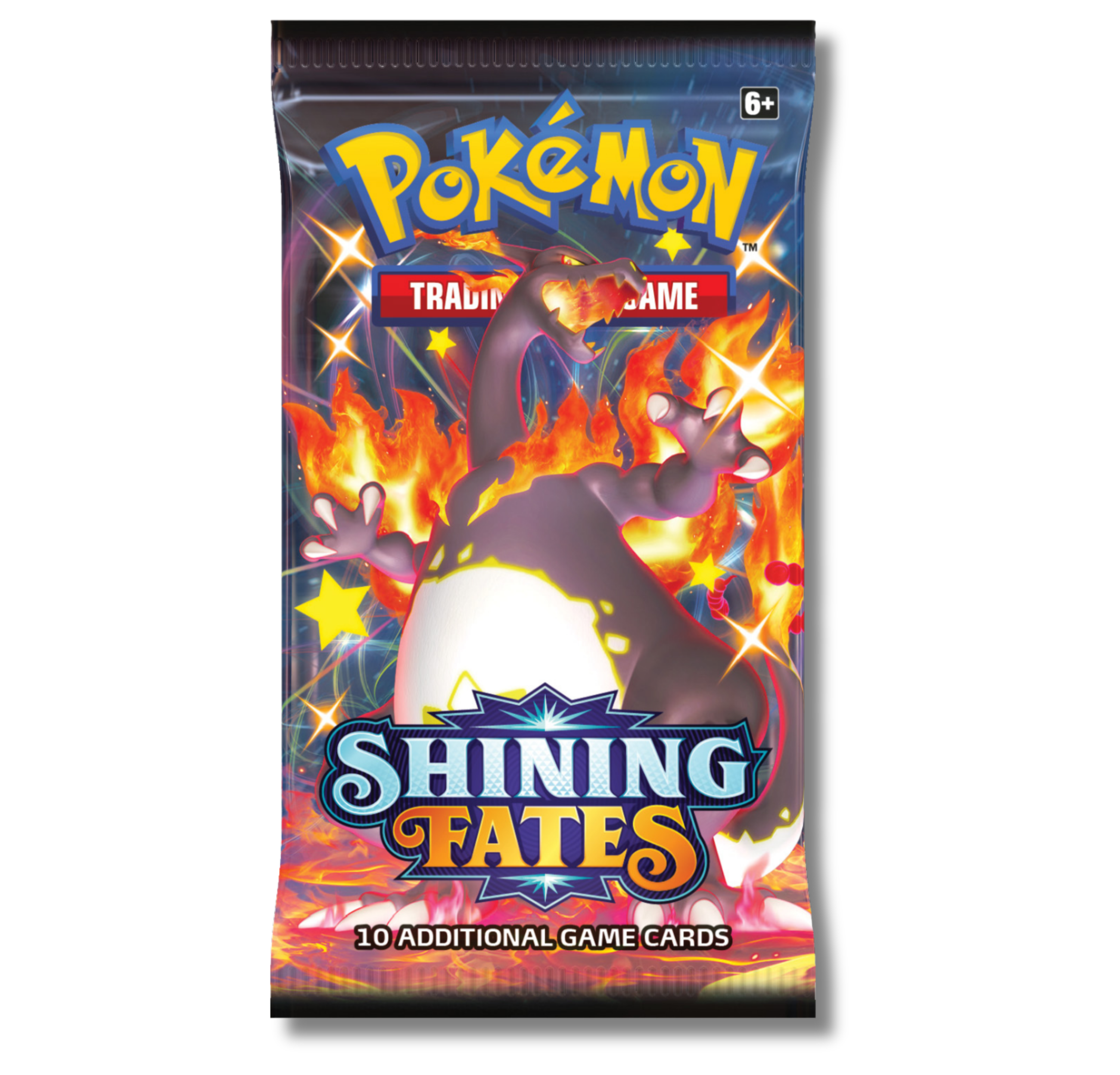 Pokemon Sword & Shield Shining Fates Art Bundle (4 Booster Packs)